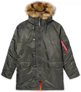 Alpha Industries Men's Slim Fit N-3b Parka
