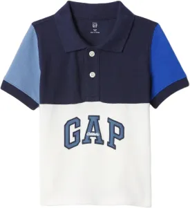 GAP Boys' Short Sleeve Logo Polo Shirt
