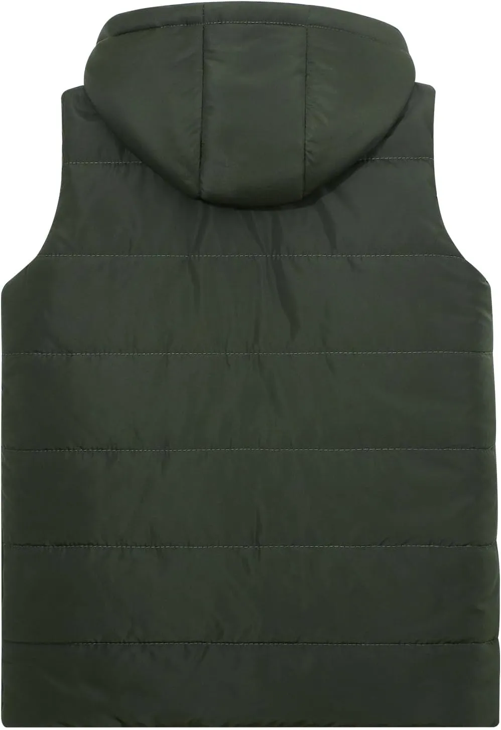 JOYSON Boys Sleeveless Puffer Vest Lightweight Padded Jacket Quilted Hooded Outwear Zipper Waistcoat