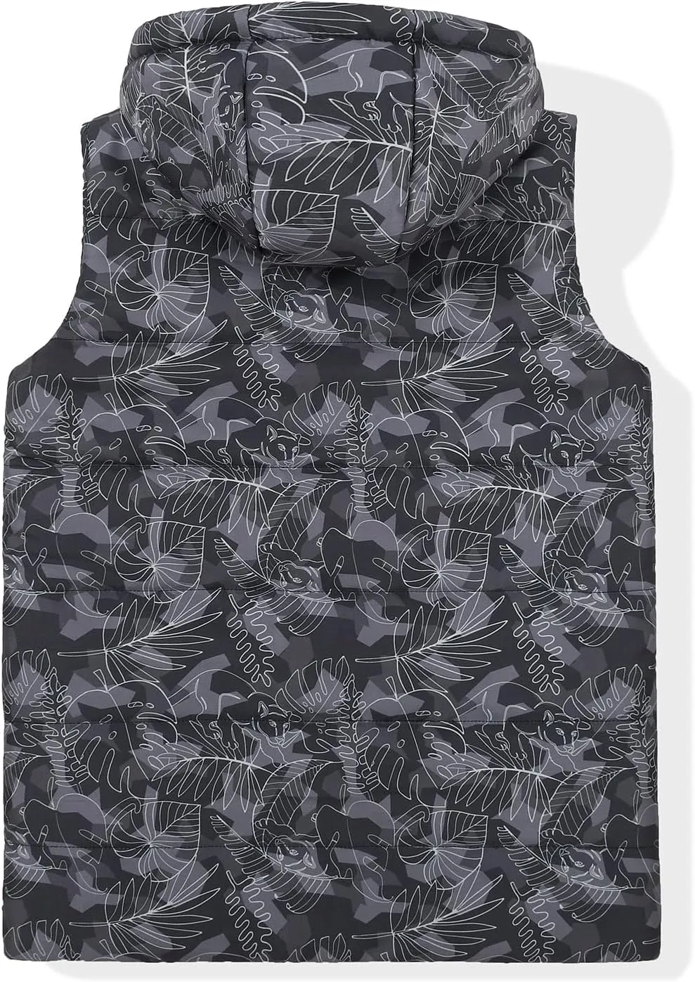 JOYSON Boys Sleeveless Puffer Vest Lightweight Padded Jacket Quilted Hooded Outwear Zipper Waistcoat