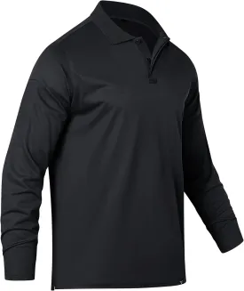 Men's Long Sleeve Polo Shirt Athletic Golf Polo Shirts for Men Quick-Dry Performance Casual Collared Shirts