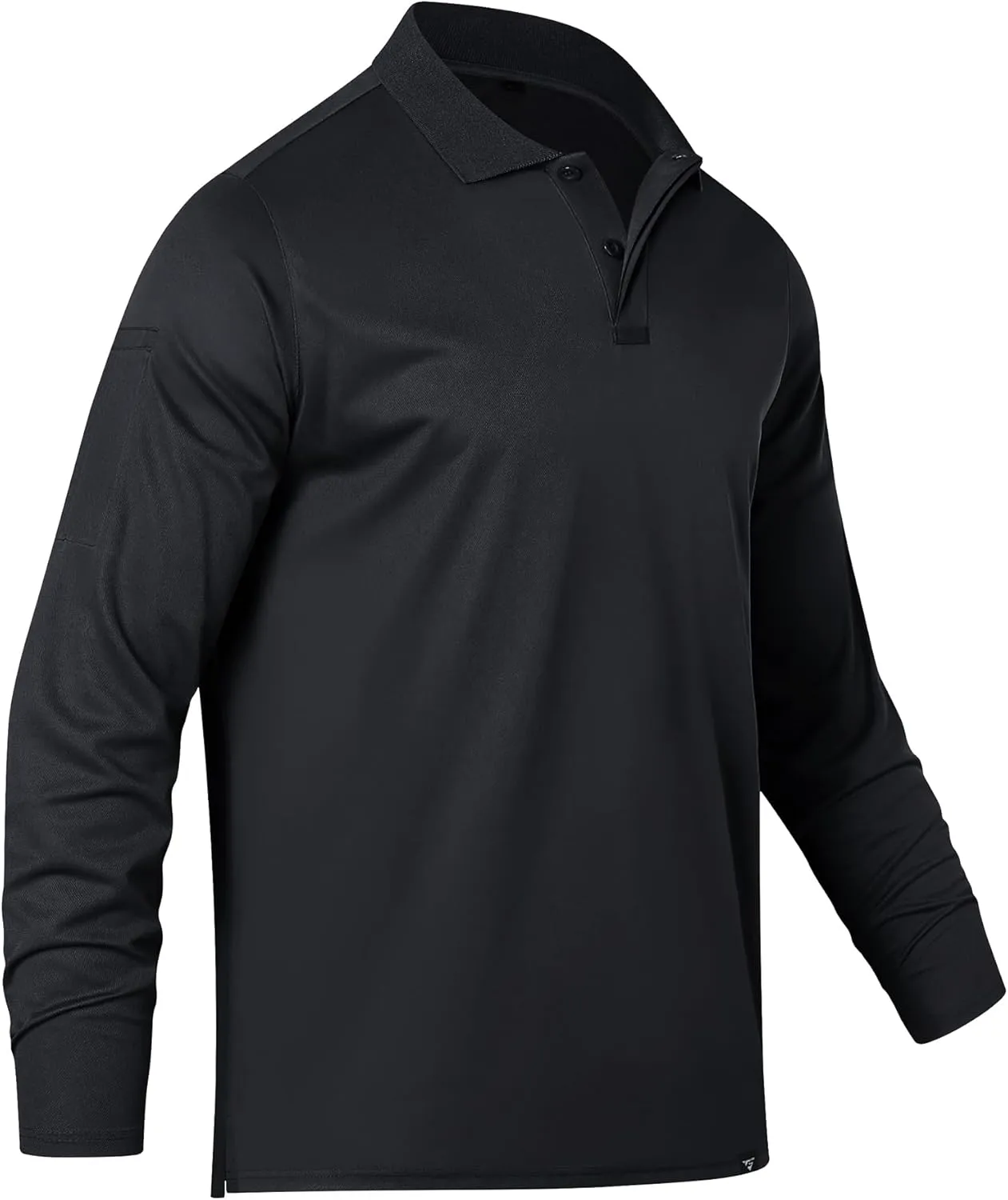 Men's Long Sleeve Polo Shirt Athletic Golf Polo Shirts for Men Quick-Dry Performance Casual Collared Shirts